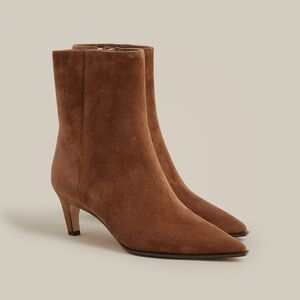 J Crew New Stevie Brown Suede Women's Boots